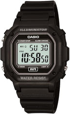 Casio Men’s F108WH Digital Watch – Black Resin Strap, Illuminator