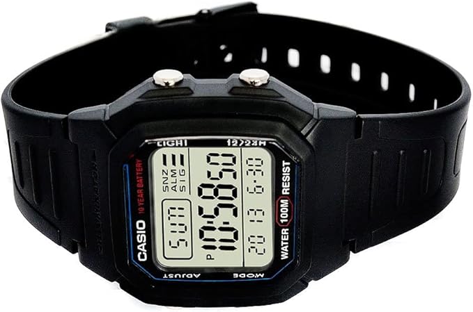 Casio Men’s W800H Classic Sport Watch – Black Band