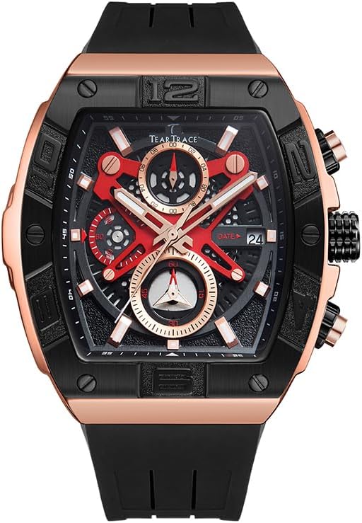 Men’s Sport Quartz Watch – Waterproof Chronograph