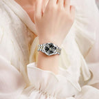 OLEVS Women’s Stainless Steel Waterproof Luminous Quartz Watch