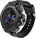 Military Tactical Waterproof Digital Stopwatch Watch for Men