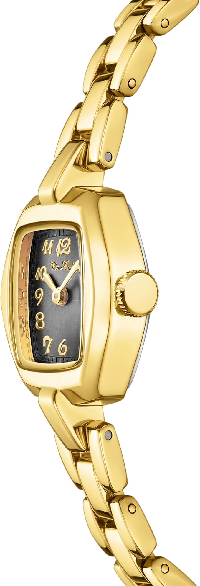 Diaofendi Women’s Vintage Stainless Steel Bracelet Waterproof Quartz Watch