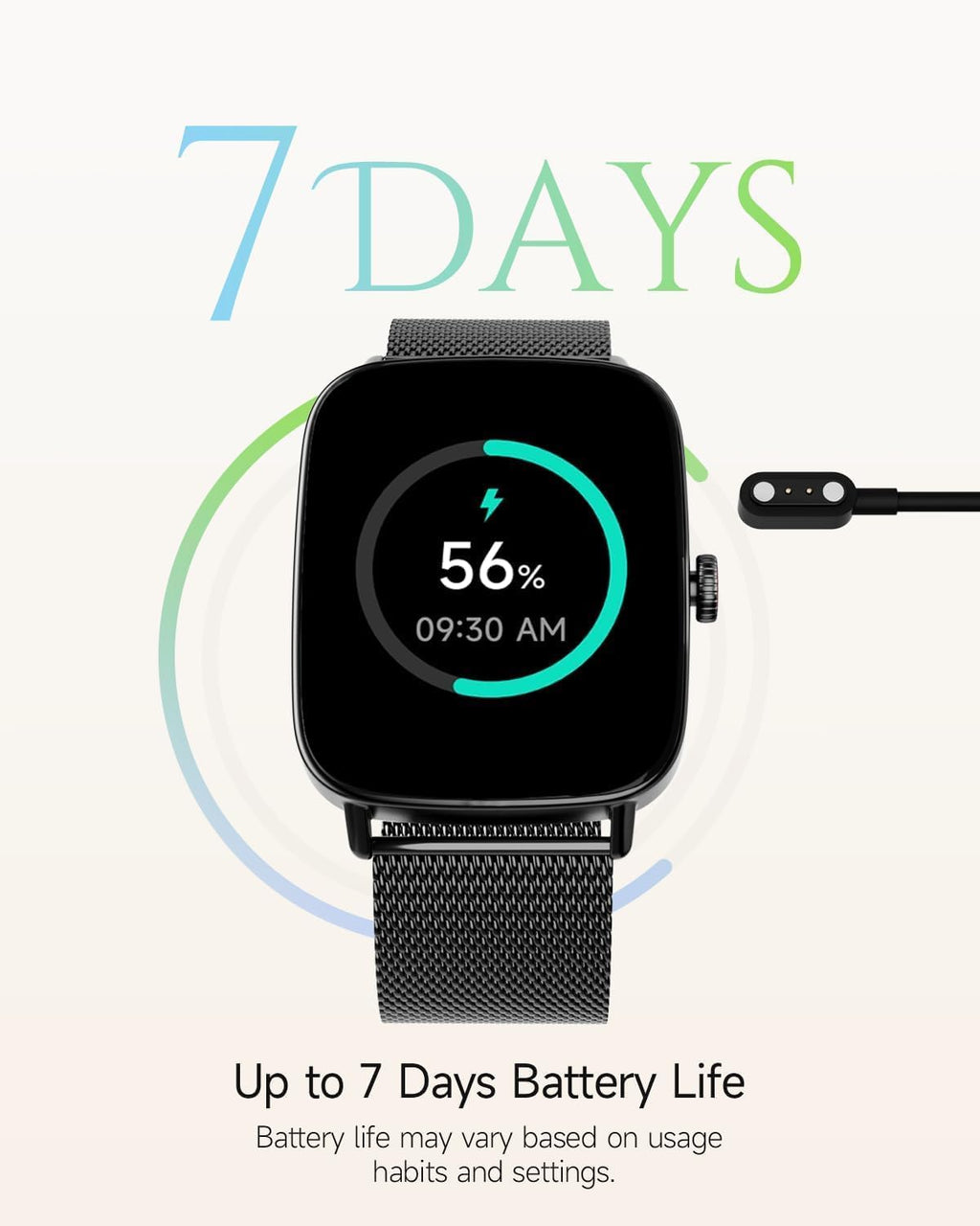 TOOBUR Smart Watch for Women, Bluetooth Calling, Fitness & Health Tracking