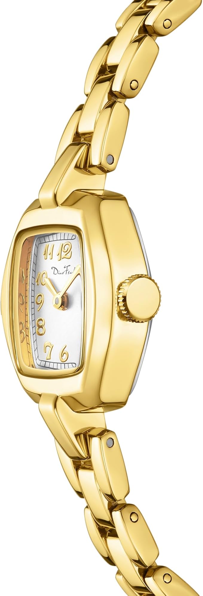 Diaofendi Women’s Vintage Stainless Steel Bracelet Waterproof Quartz Watch