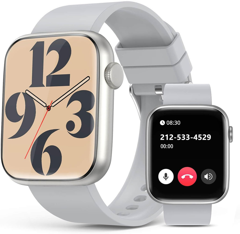 Smartwatch Bluetooth Calls, 1.9" HD Screen, 24/7 Health Monitoring