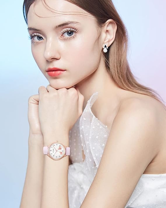 CIVO Womens Analog Watch Leather Strap