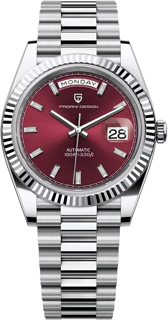 LACZ DENTON Pagani DD40 Men’s Automatic Watch – Sapphire Glass, Mechanical, 10Bar