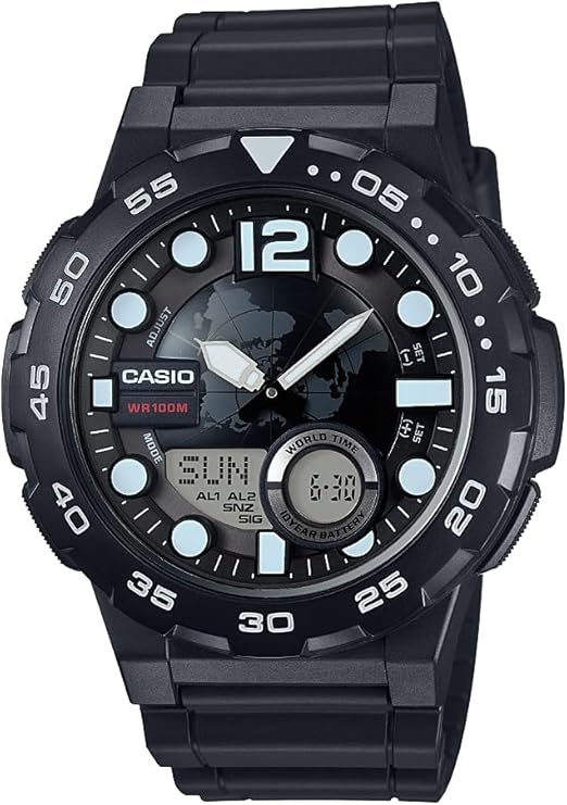 Casio Men’s Analog Resin Quartz Watch