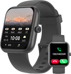 Bluetooth Smartwatch for Men & Women Fitness Tracker with Heart Rate, Sleep Monitor & Waterproof Design (Android/iOS Compatible)