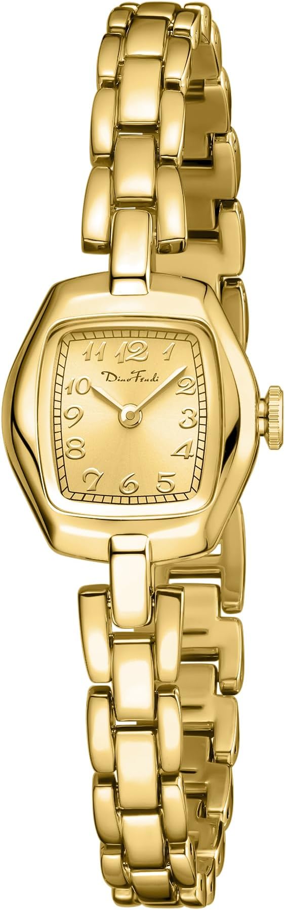 Diaofendi Women’s Vintage Stainless Steel Bracelet Waterproof Quartz Watch