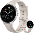Smart Watch for Men & Women – Bluetooth Calling, HD Touchscreen, Fitness Tracker, AI + Health Monitoring