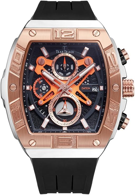 Men’s Sport Quartz Watch – Waterproof Chronograph