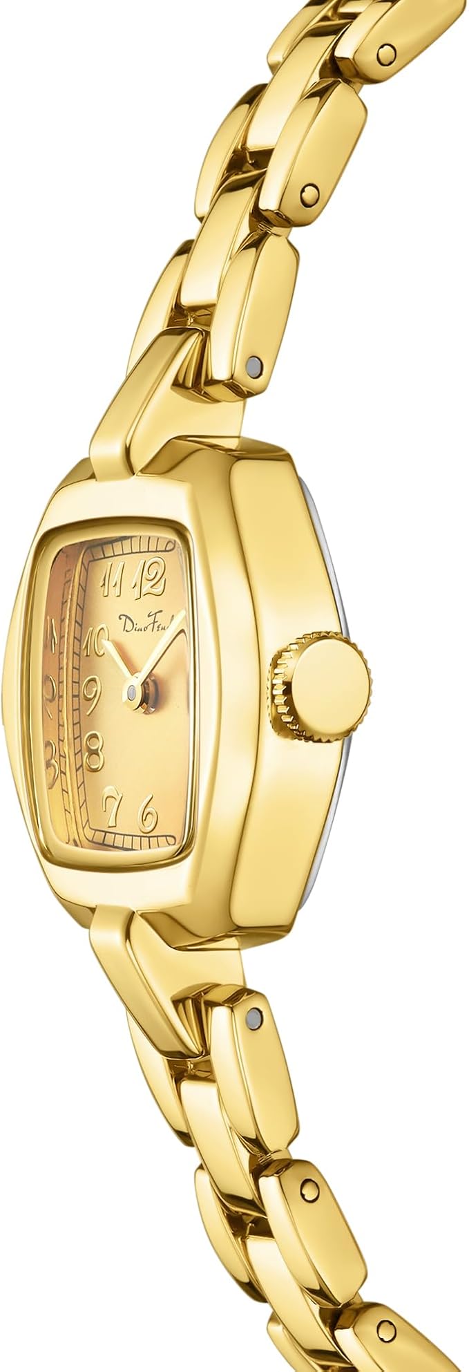 Diaofendi Women’s Vintage Stainless Steel Bracelet Waterproof Quartz Watch