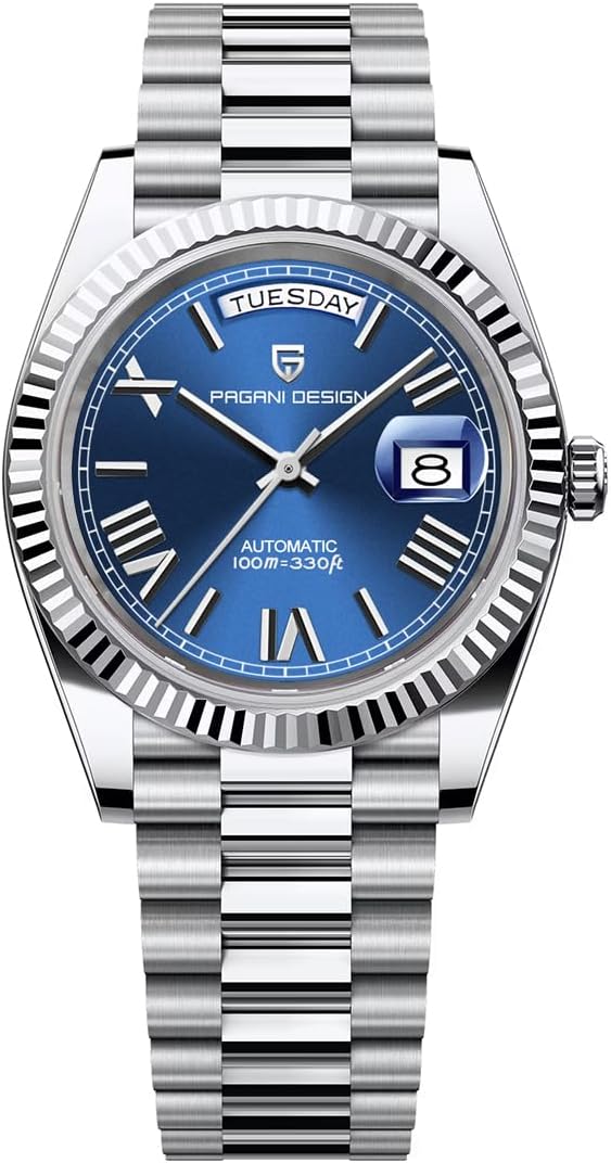 LACZ DENTON Pagani DD40 Men’s Automatic Watch – Sapphire Glass, Mechanical, 10Bar