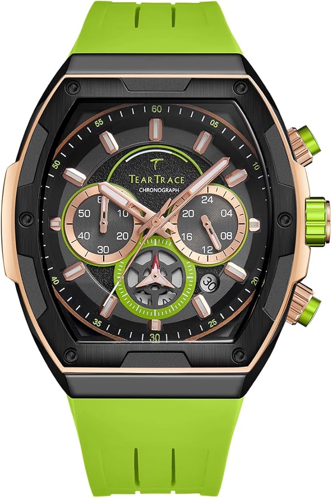 Men’s Sport Quartz Watch – Waterproof Chronograph