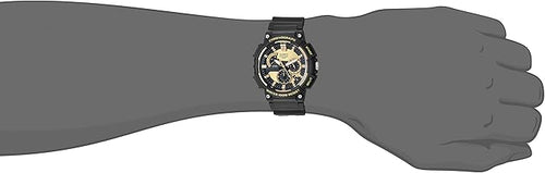 Casio Men’s Retrograde Analog Watch – Quartz, Black (MCW-200H-9AVCF)