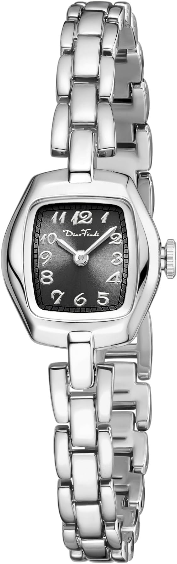 Diaofendi Women’s Vintage Stainless Steel Bracelet Waterproof Quartz Watch
