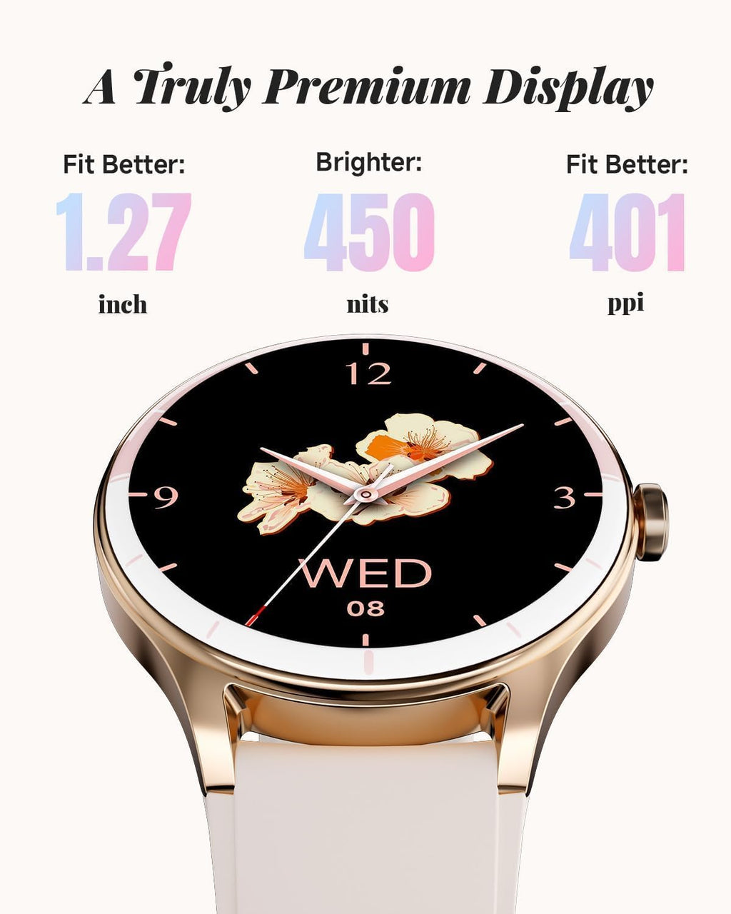 TOOBUR Women’s Smart Watch with Bluetooth Calling