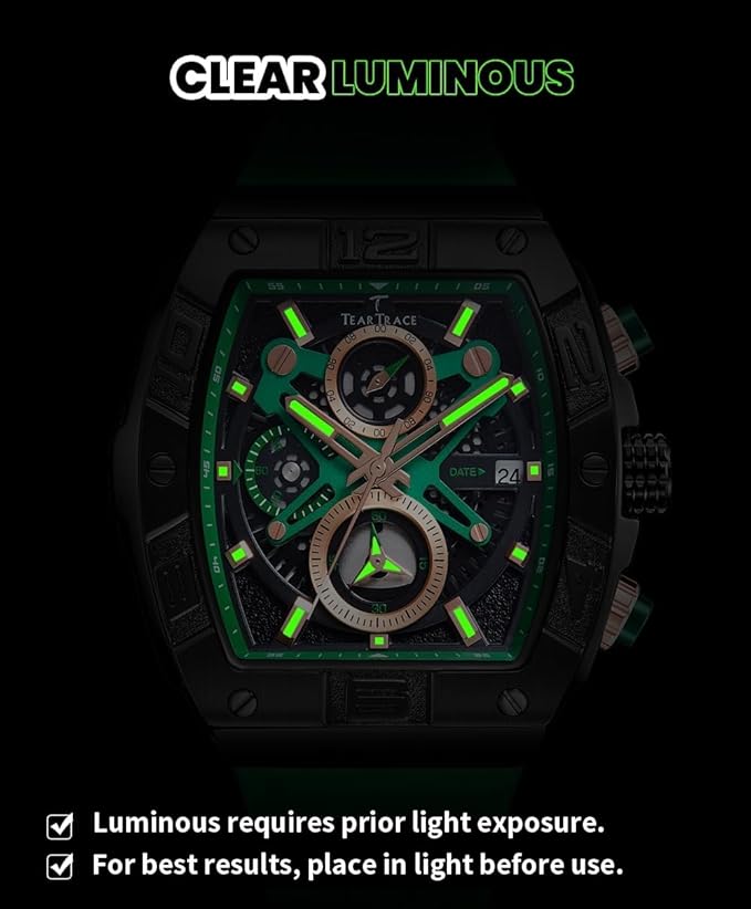 Men’s Sport Quartz Watch – Waterproof Chronograph