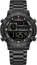 NAVIFORCE Men’s Business Chronograph Stainless Steel Quartz Watch