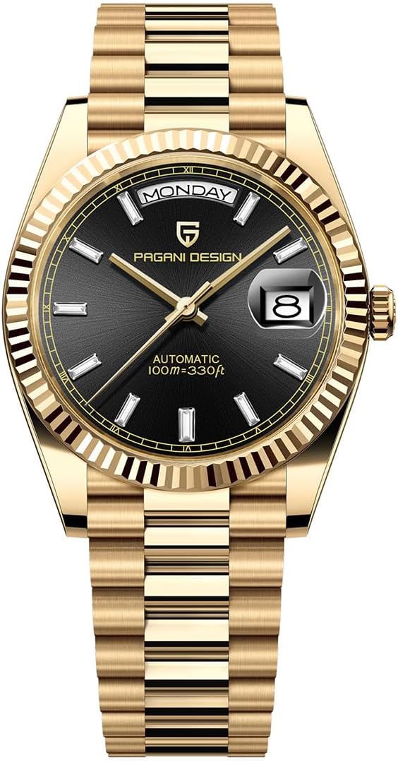LACZ DENTON Pagani DD40 Men’s Automatic Watch – Sapphire Glass, Mechanical, 10Bar