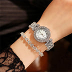 CdyBox Elegant Diamond Bracelet Women’s Quartz Watch