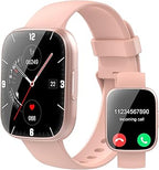Men & Women Smartwatch – Bluetooth Call, Fitness Tracker, 110+ Sports Modes, HD Touchscreen