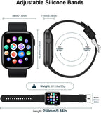 Smartwatch Bluetooth Calls, 1.9" HD Screen, 24/7 Health Monitoring
