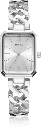CIVO Women’s Gold & Silver Wrist Watch (Quartz Analog, Stainless Steel)