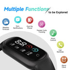 TOOBUR Fitness Tracker with Sleep Tracking, Pedometer & IP68 Waterproof