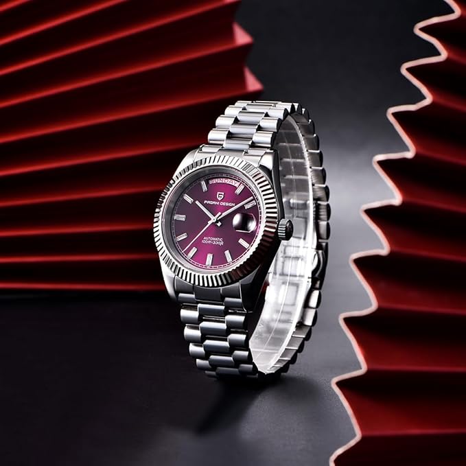 LACZ DENTON Pagani DD40 Men’s Automatic Watch – Sapphire Glass, Mechanical, 10Bar