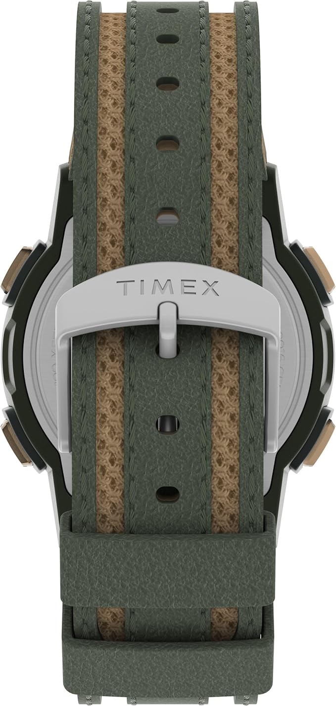 Timex Expedition Leather and Fabric Strap Outdoor Watch