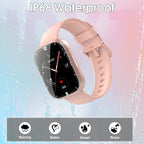 Men & Women Smartwatch – Bluetooth Call, Fitness Tracker, 110+ Sports Modes, HD Touchscreen