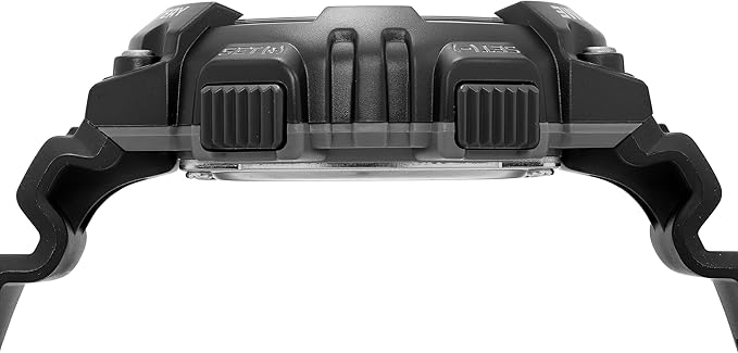 Casio Men’s Analog‑Digital Quartz Watch Black Resin Band