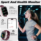 Smart Watch with Alexa, Bluetooth Calling & Fitness Tracking
