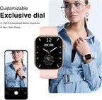 Title: Smartwatch Fitness Tracker Large Display, Waterproof, Heart Rate & Sleep Monitor | Compatible with Android & iPhone