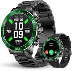 SOUYIE Men’s Smart Watch – 1.43” AMOLED, Bluetooth Calling, Dual Strap