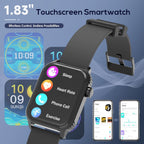 Men’s Smartwatch 120+ Sports Modes – HD Touchscreen, Fitness & Bluetooth