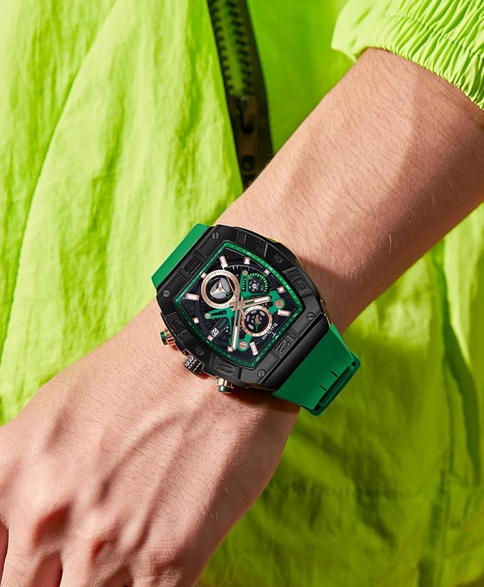 Men’s Sport Quartz Watch – Waterproof Chronograph