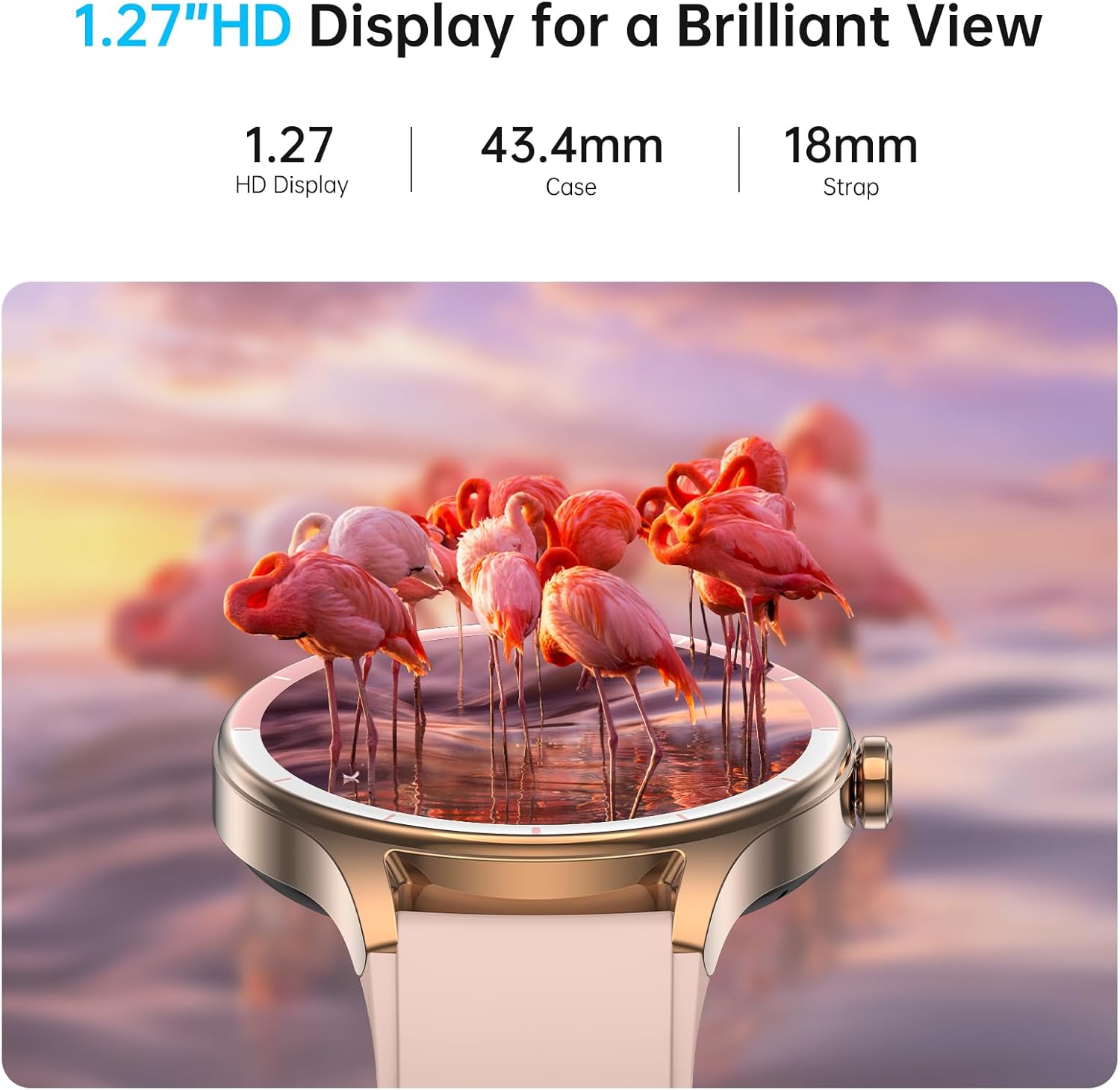 Smart Watch for Men & Women with Bluetooth Calling