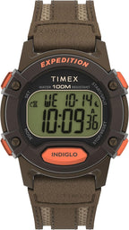 Timex Expedition Leather and Fabric Strap Outdoor Watch