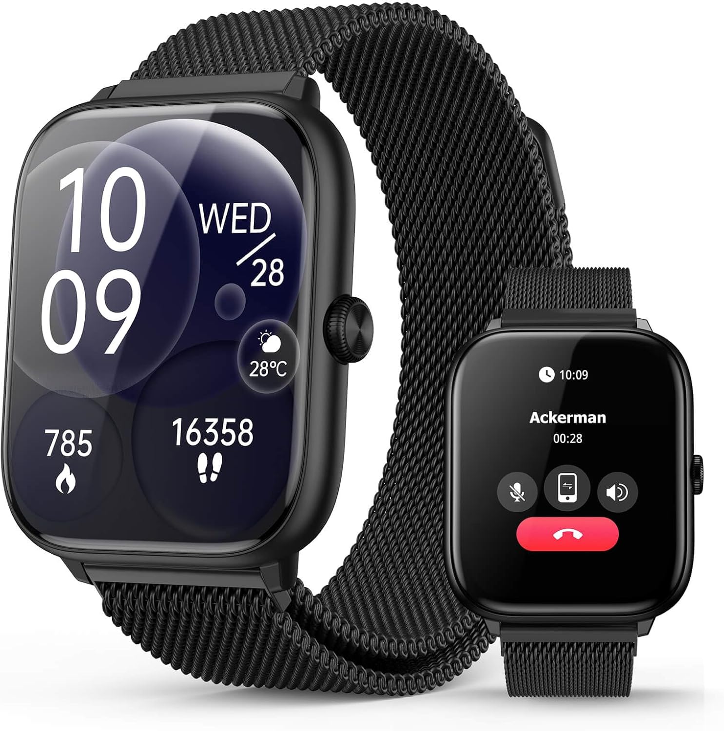Women's Smartwatch with AMOLED Display, IP68 Rating & Health Tracking (EarlySincere 2025)