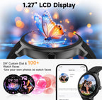 Smart Watch with Bluetooth Calling, HD Touchscreen & Fitness Tracking