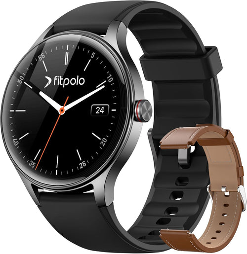 Bluetooth Ultra-HD Smartwatch for Men & Women — Fitness Tracker with Heart Rate, SpO₂, Sleep Monitor & Waterproof Design (Android/iOS Compatible)