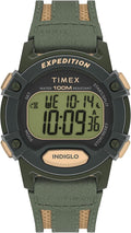 Timex Expedition Leather and Fabric Strap Outdoor Watch