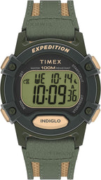 Timex Expedition Leather and Fabric Strap Outdoor Watch