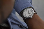 Timex Easy Reader Quartz Men’s Watch Silver-Tone Case & Brown Leather Strap