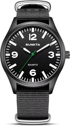 LIGE Military Luminous Waterproof Tactical Watch for Men
