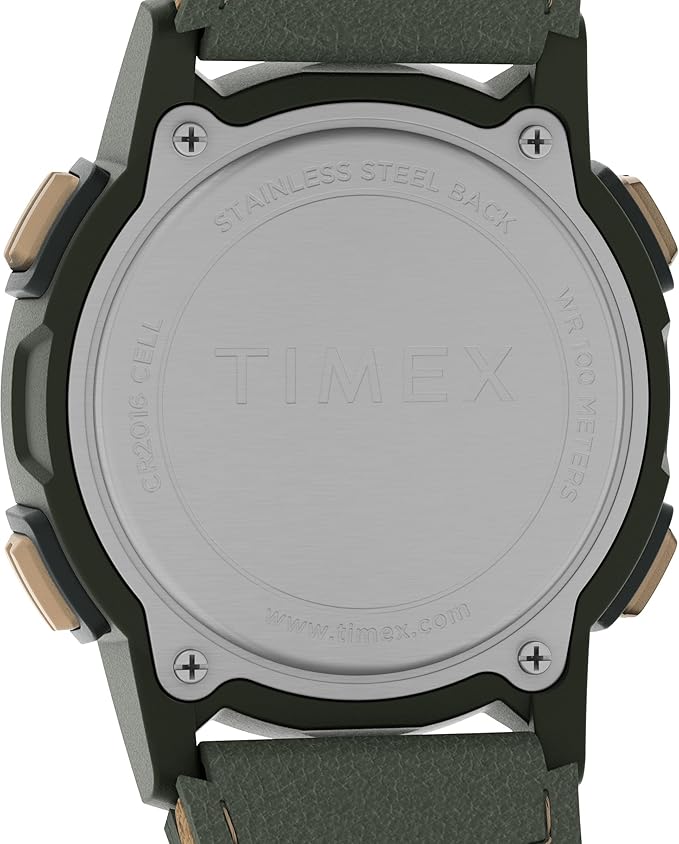 Timex Expedition Leather and Fabric Strap Outdoor Watch