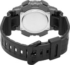 Casio Men’s Analog‑Digital Quartz Watch Black Resin Band